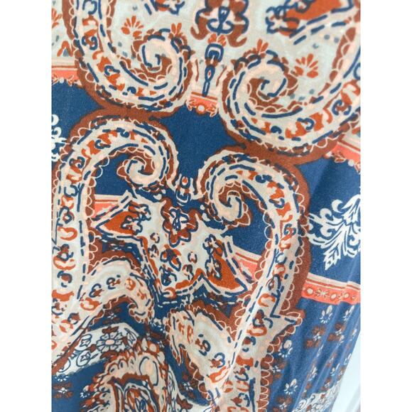 O’Neill Mini Dress Lennon Sleeveless paisley Sz S Boho cottage core - Picture 5 of 14
